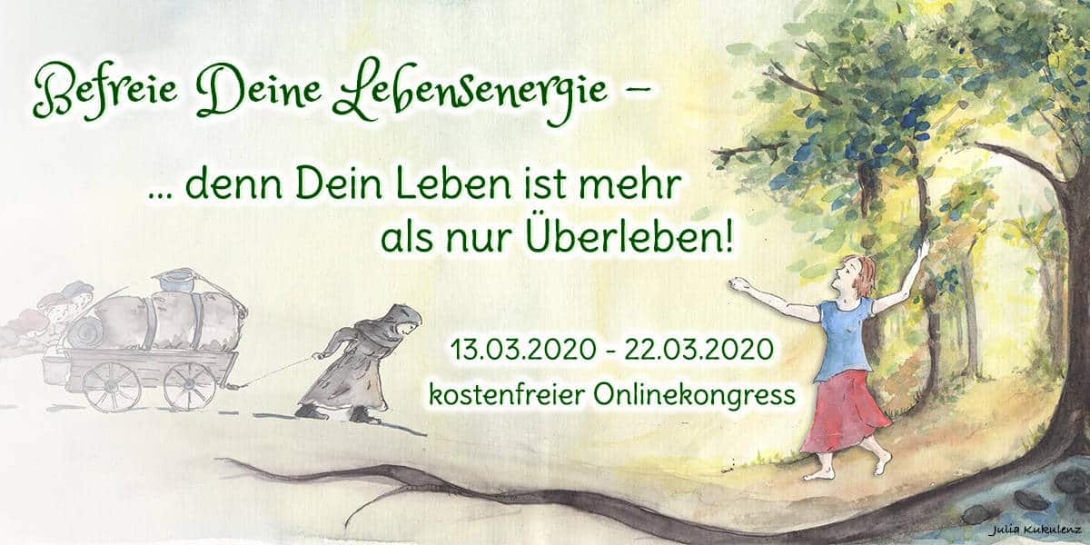 Leben ist mehr als nur Überleben! Der erste Online-Kongress für Kriegsenkel. Der Kongress, der an die Wurzeln geht!